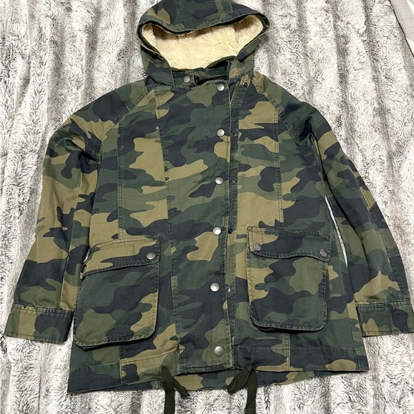 Rubbish Jackets & Blazers - Camouflage Hooded Jacket